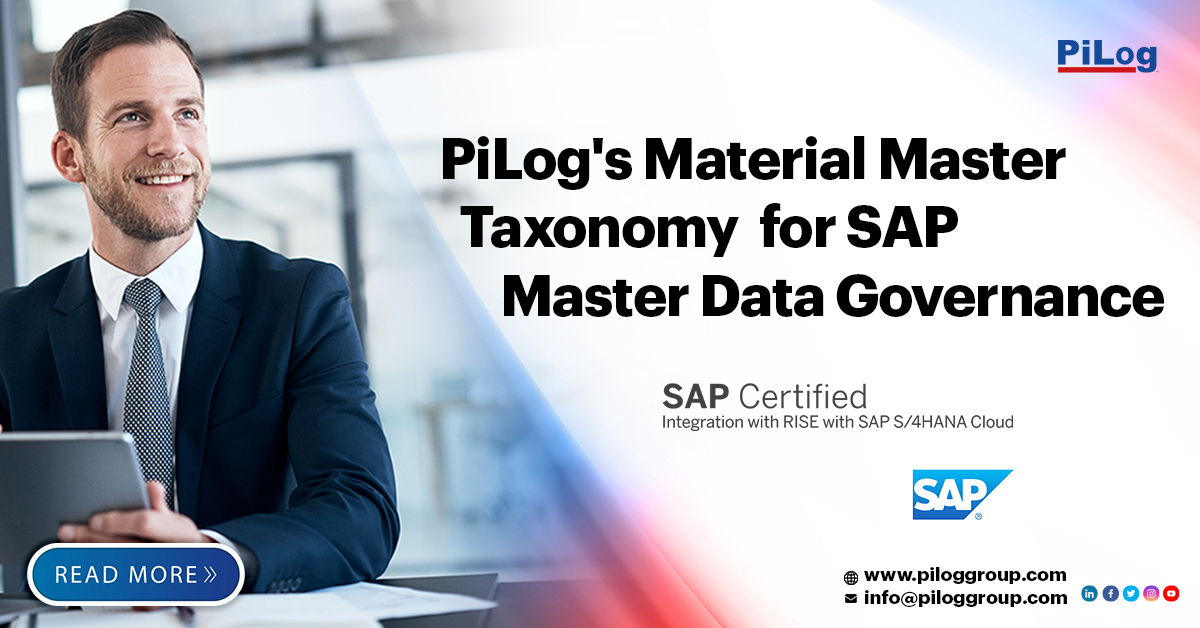 PiLog's Material Master Taxonomy for SAP Master Data Governance