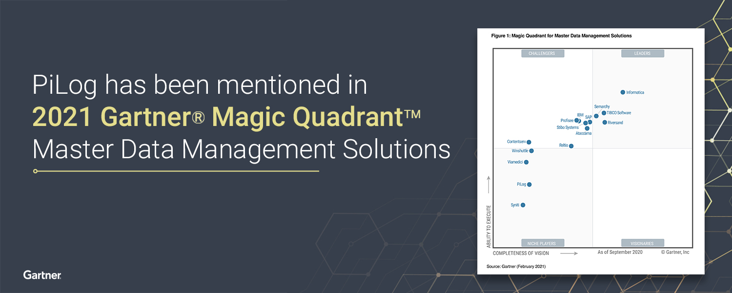 2021 Gartner Magic Quadrant for Master Data Management Solutions