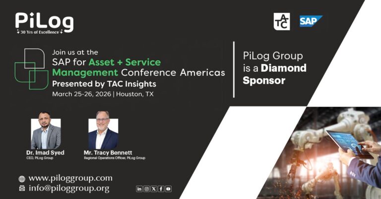 PiLog at SAP Asset and Service Management Conference 2026