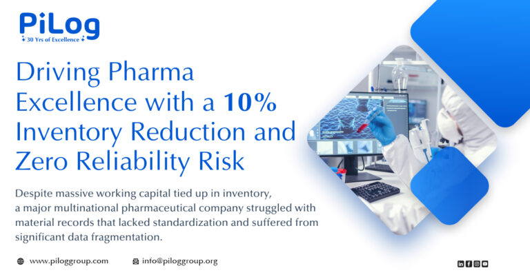 Driving Pharma Excellence with a 10% Inventory Reduction and Zero Reliability Risk