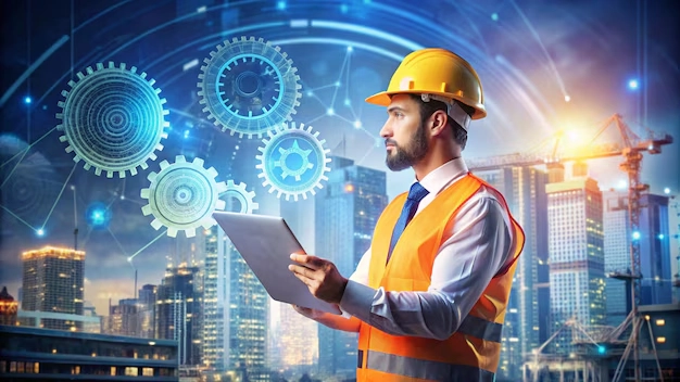 Construction engineer using technology for ABC/XYZ inventory analysis and criticality-based stock optimization